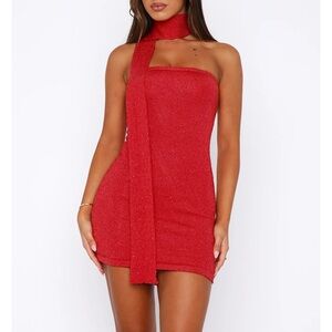 White Fox Boutique Never Worn w/ Tags Red Mini Dress